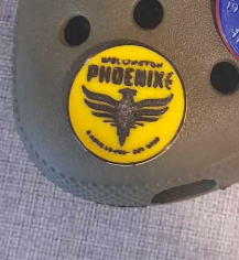 Wellington Phoenix Croc Charms