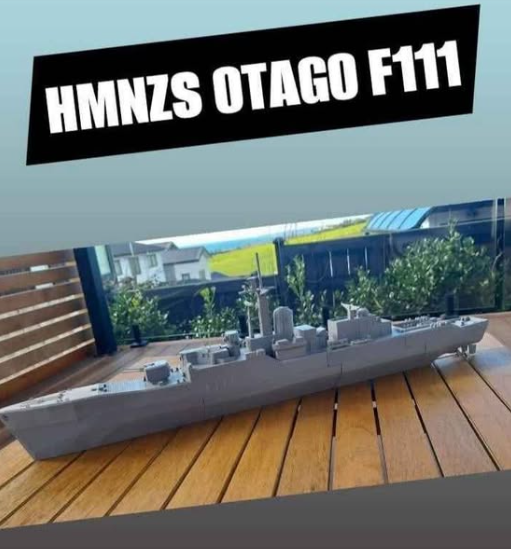 HMNZS Otago F111 Model Ship