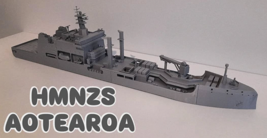 HMNZS Aotearoa Model Ship