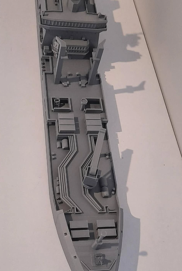 HMNZS Aotearoa Model Ship