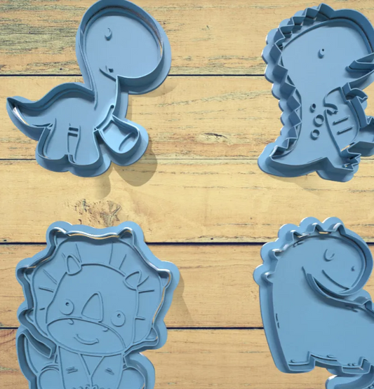 Dinosaur Set - Cookie Cutters
