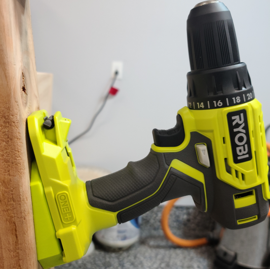Ryobi Battery and Tool Wall Mounts