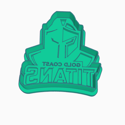 NRL Rugby League Theme Fondant Stamps