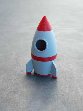 Toy Rocket - Moving Booster