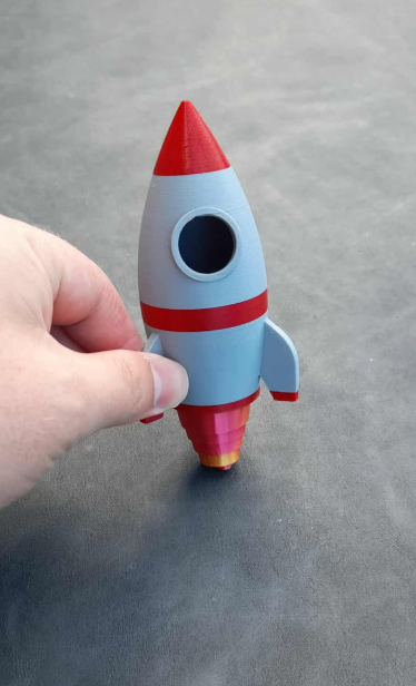 Toy Rocket - Moving Booster