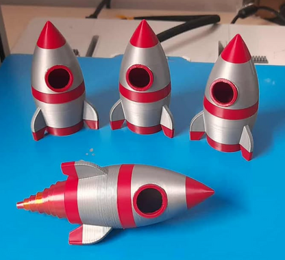 Toy Rocket - Moving Booster