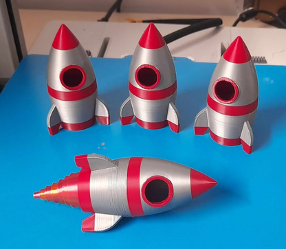 Toy Rocket - Moving Booster