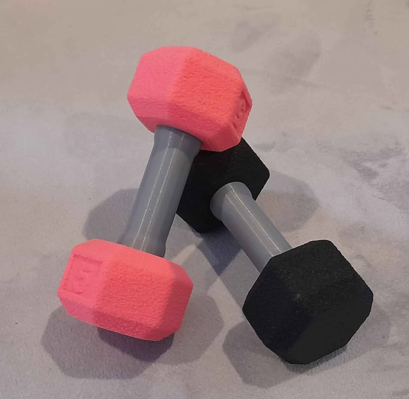 Dumbbell Baby Rattle