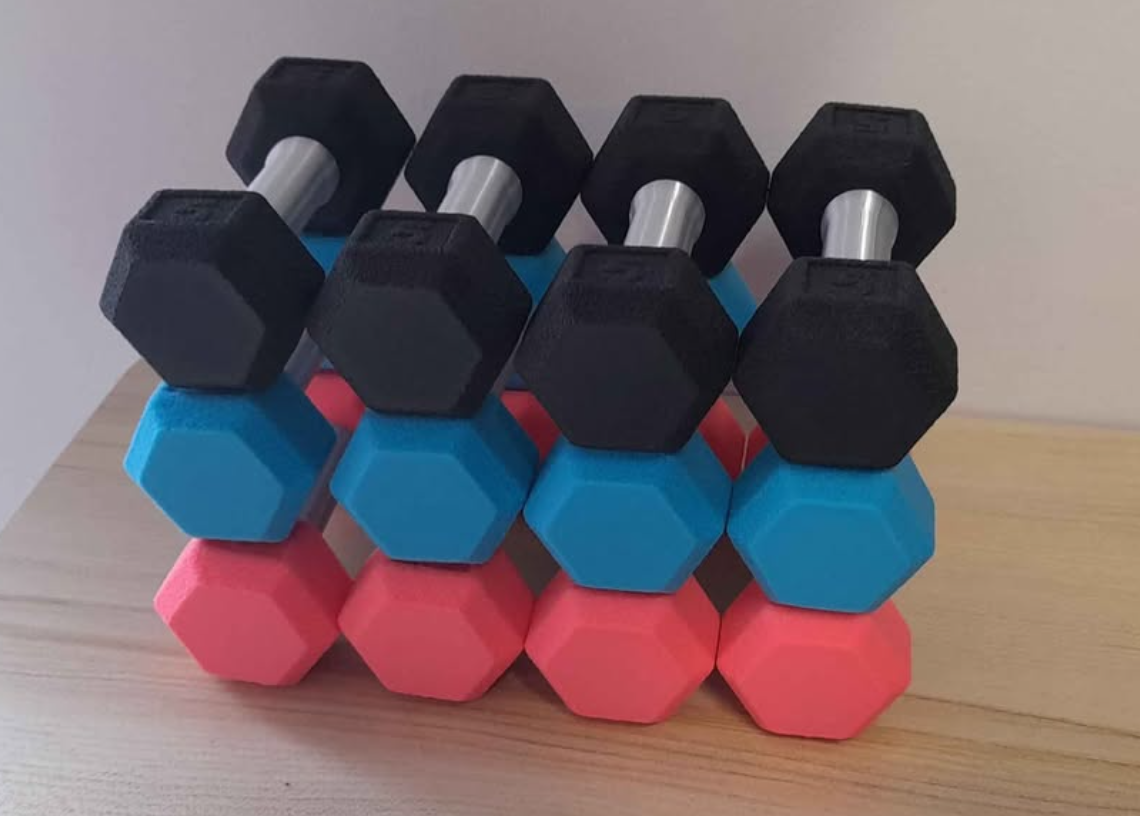 Dumbbell Baby Rattle