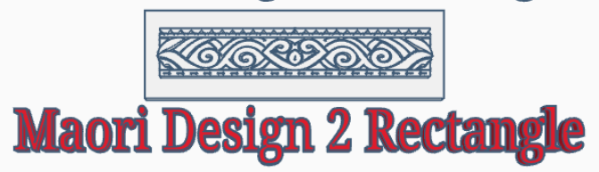 Māori Theme Fondant Stamps