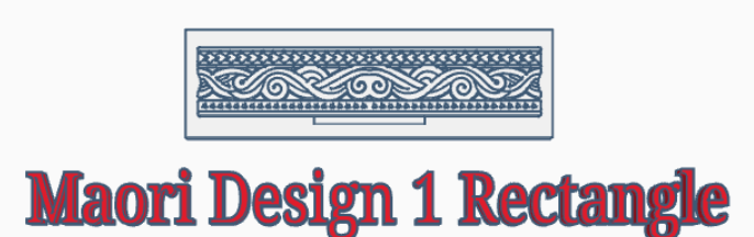 Māori Theme Fondant Stamps