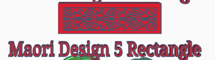 Māori Theme Fondant Stamps