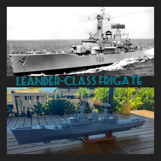Leander Class Frigate Model Ship