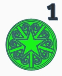 Matariki Theme Fondant Stamps