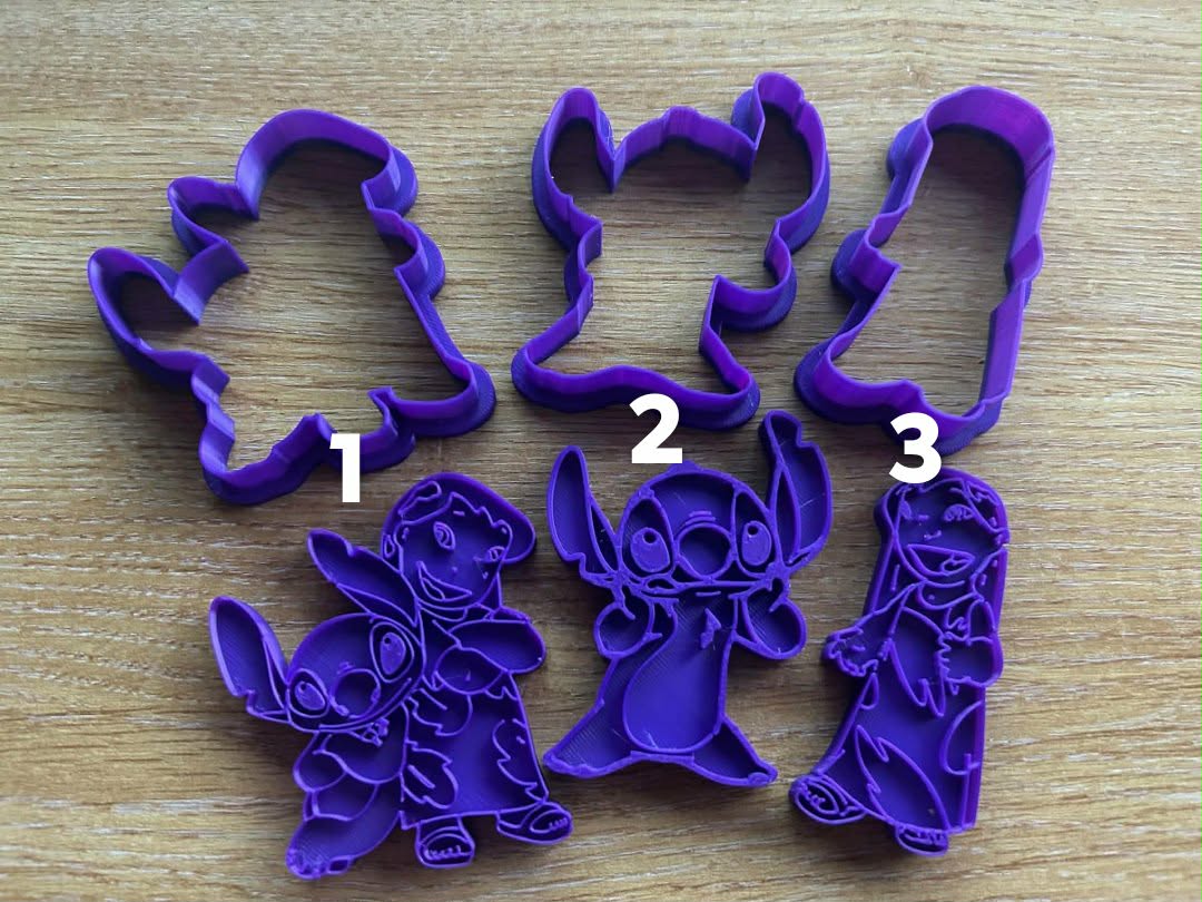 Disney Lilo & Stitch - Cookie Cutters & Stamps