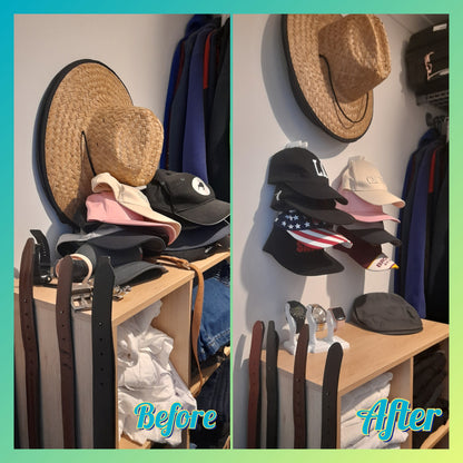 Baseball Cap and Hats - Wall Mount Displays