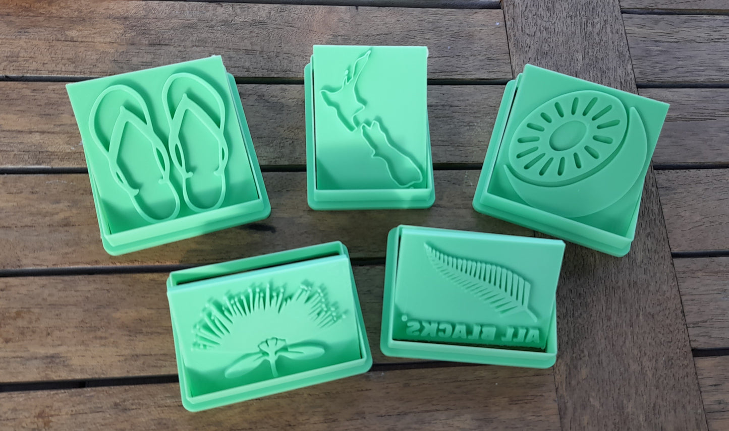 Kiwiana Theme Cookie Cutters