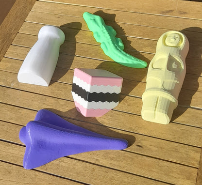 Crocodile - Kiwiana Lolly Wall Art
