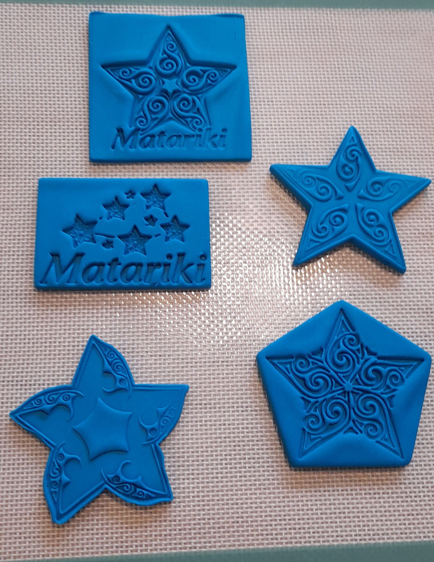 Matariki Cookie Cutters & Stamps