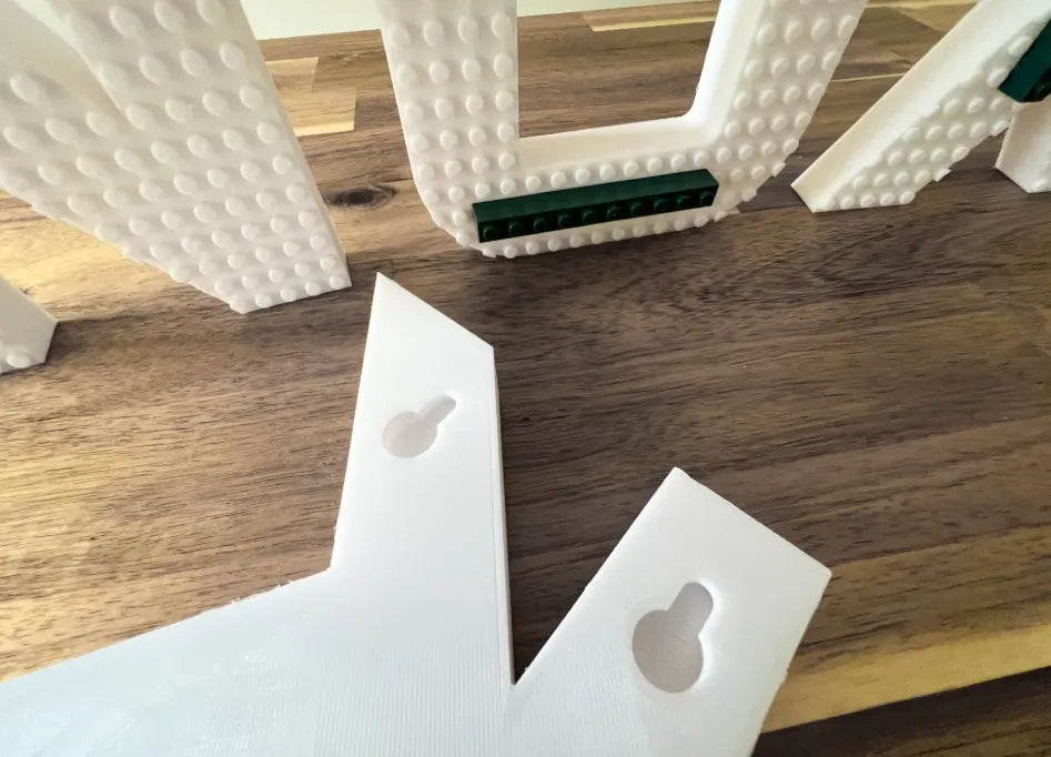 CUSTOM LEGO COMPATIBLE BLOCK LETTERS - Wall Mount or Free Standing!