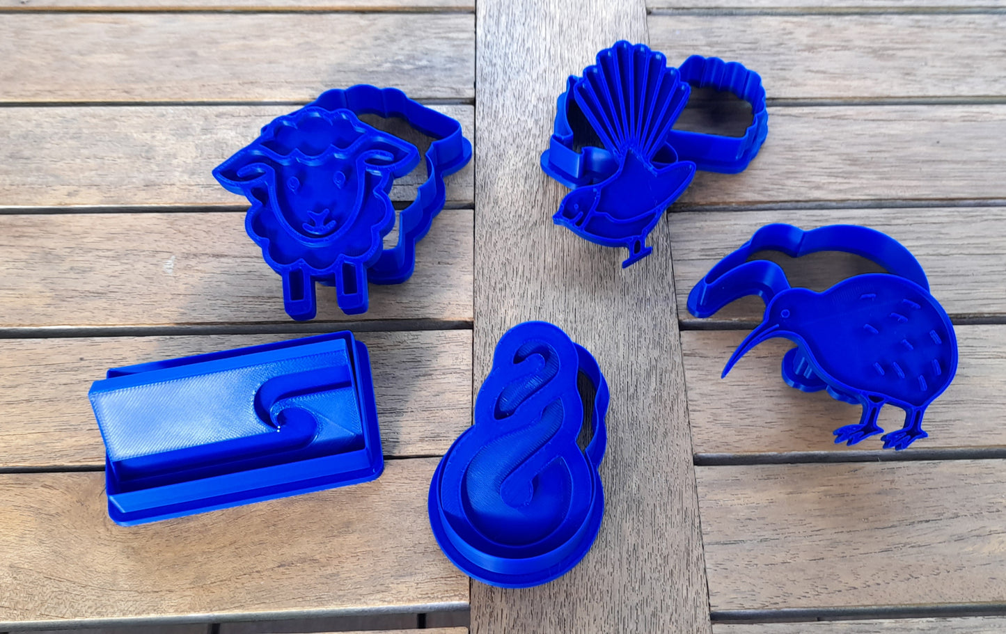 Kiwiana Theme Cookie Cutters