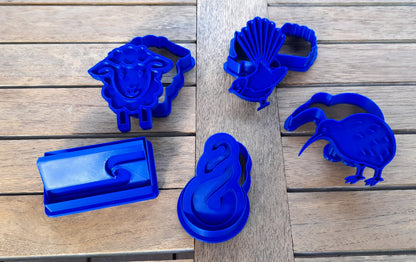Kiwiana Theme Cookie Cutters