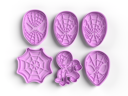Spiderman Cookie Cutters and Stamps