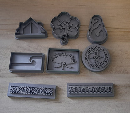 Kiwiana Theme Cookie Cutters