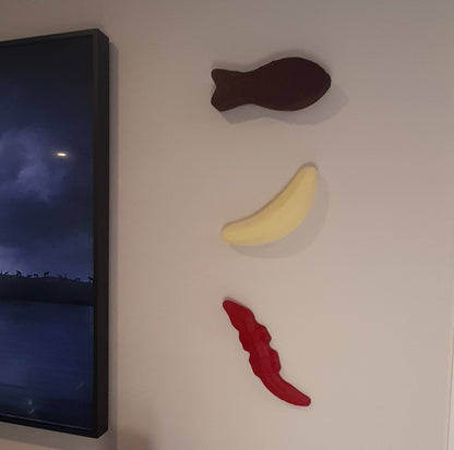 Banana - Kiwiana Lolly Wall Art