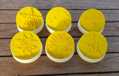 Matariki Theme Fondant Stamps