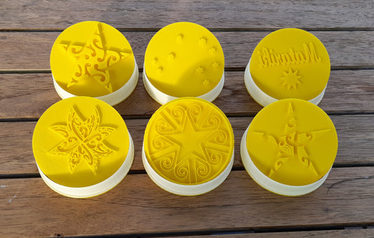 Matariki Theme Fondant Stamps
