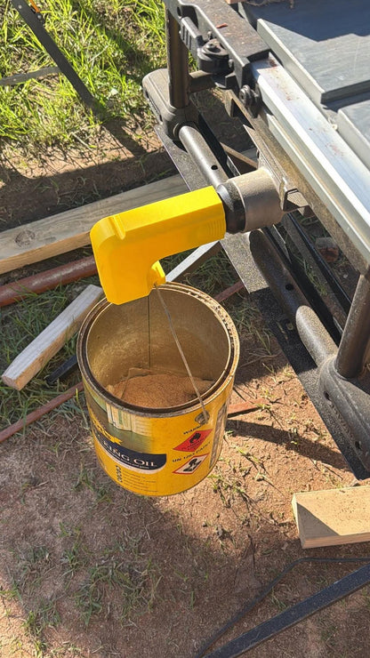 Table Saw Dust Chute with Bin Adapter