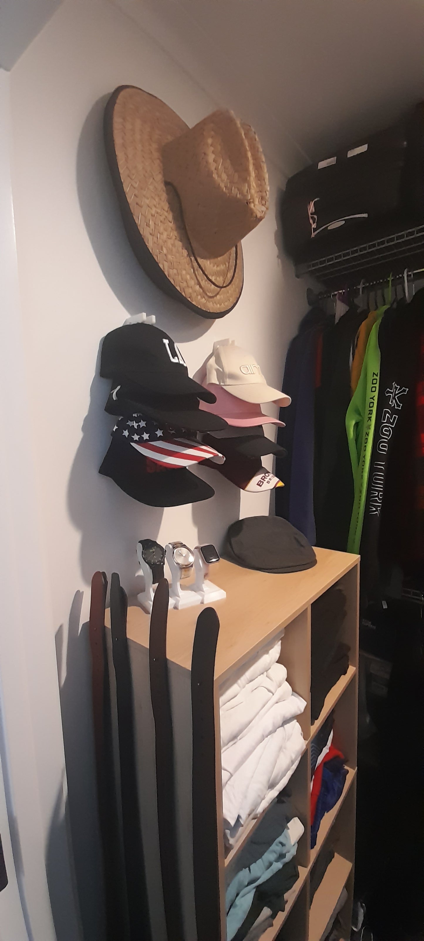 Baseball Cap and Hats - Wall Mount Displays