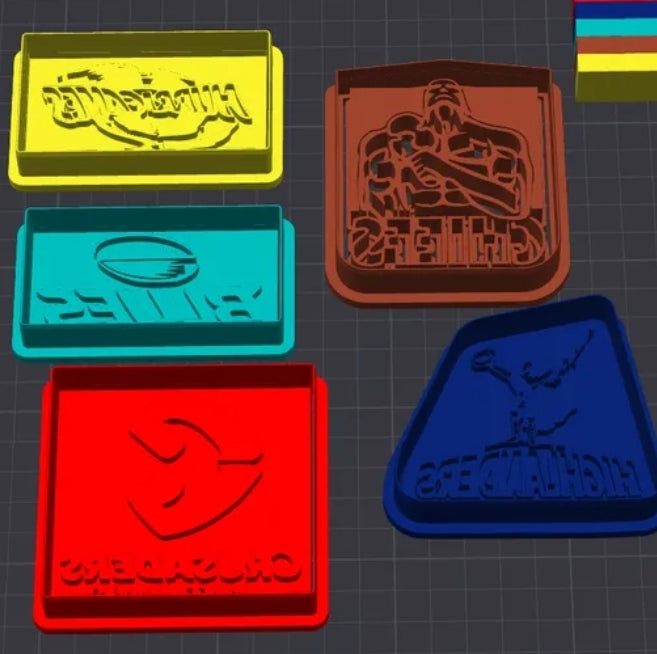 Super Rugby - Cookie Cutters and Stamps